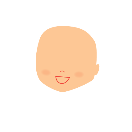 initial baby art print